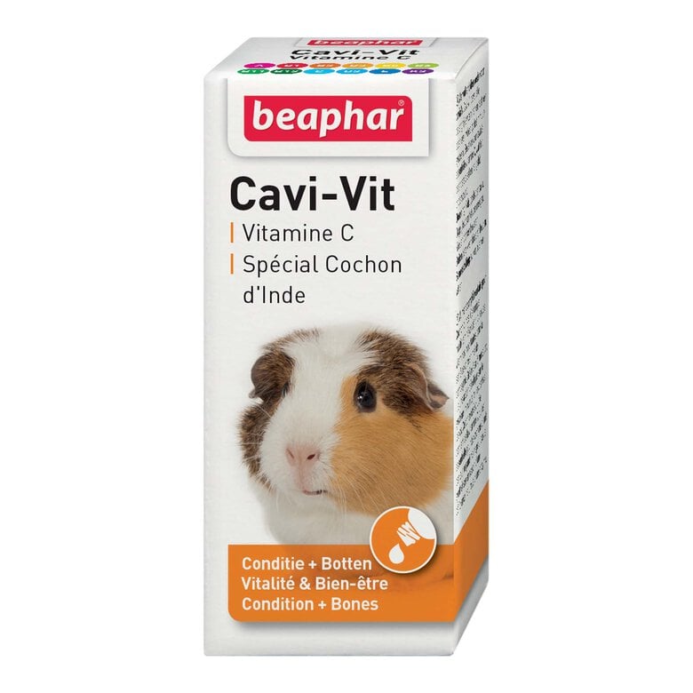Beaphar - Vitamine C pour cochon d'Inde - 20 ml Image numéro 1 Beaphar - Vitamine C pour cochon d'Inde - 20 ml Image numéro 1