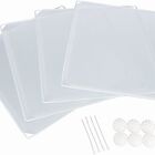 Trixie - 4 Eléments d'Extension en Plastique Blanc pour Lapins - 35x35cm image number null