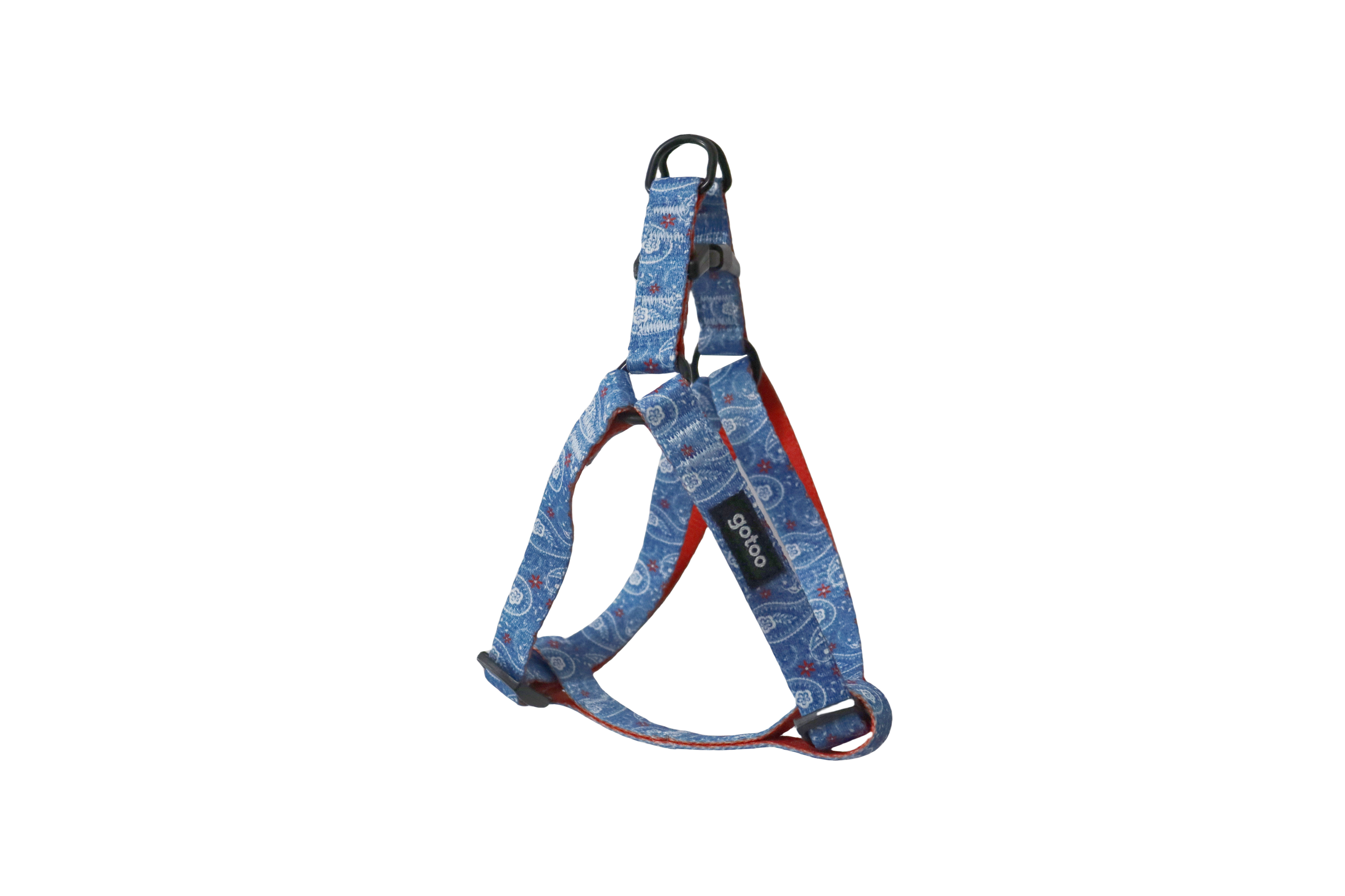 Gotoo - Harnais en Jean Bleu pour Chien - M Image num&eacute;ro 1
