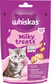 Whiskas - Friandises Milky Treats Kitten Junior pour Chatins - 50g