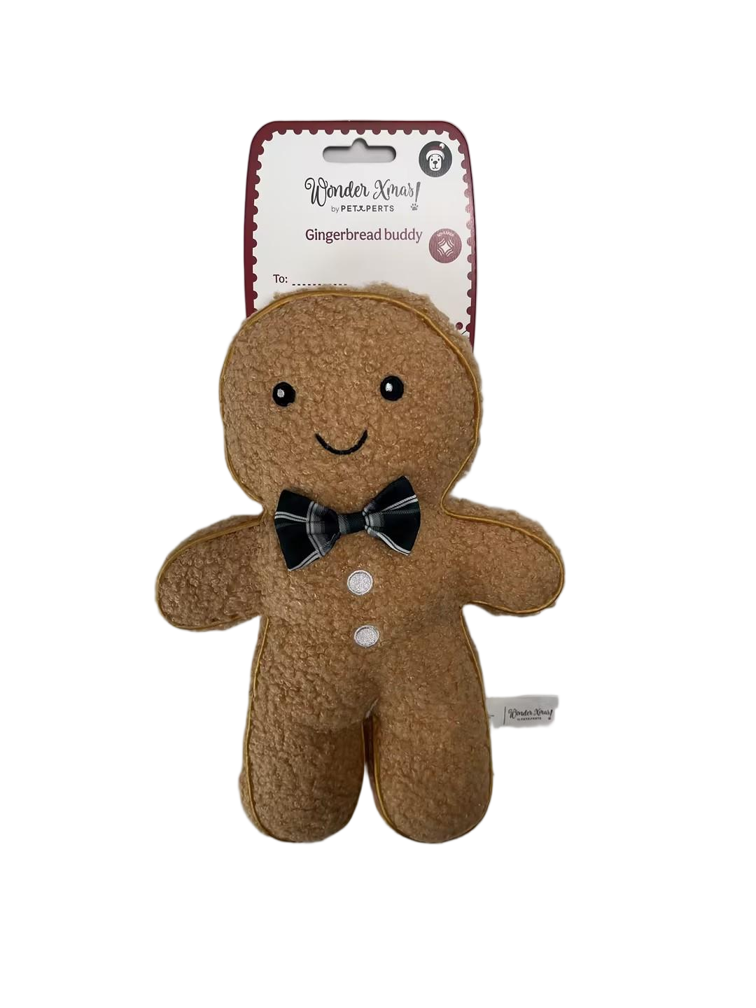 Wonder Christmas - Peluche Pain D&eacute;pice de No&euml;l - M Image num&eacute;ro 1