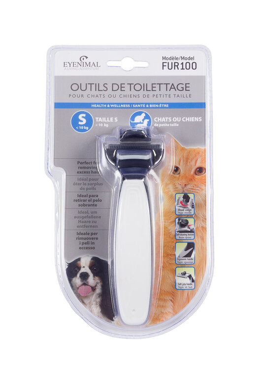 Eyenimal - Brosse Fur100 Anti-Mue pour Chiens et Chats - S Image numéro 5 Eyenimal - Brosse Fur100 Anti-Mue pour Chiens et Chats - S Image numéro 5