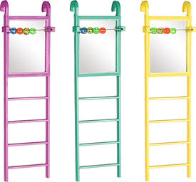 Flamingo - Jouet Triangle Multi-Activité pour Perruches - 6x2,4x20,5cm