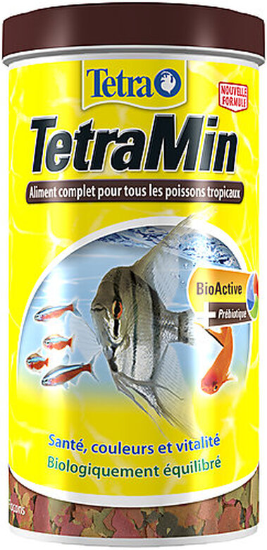 Tetra - Aliment Complet TetraMin en Flocons pour Poissons Tropicaux - 1L image number null