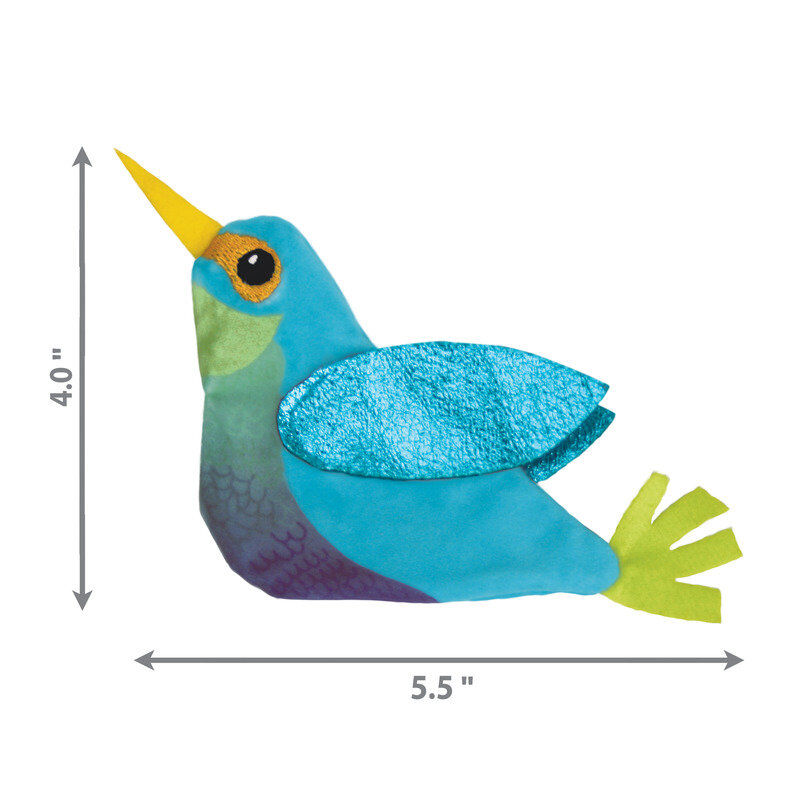 KONG - Jouet Refillables Oiseau pour Chats - 12cm Image num&eacute;ro 3