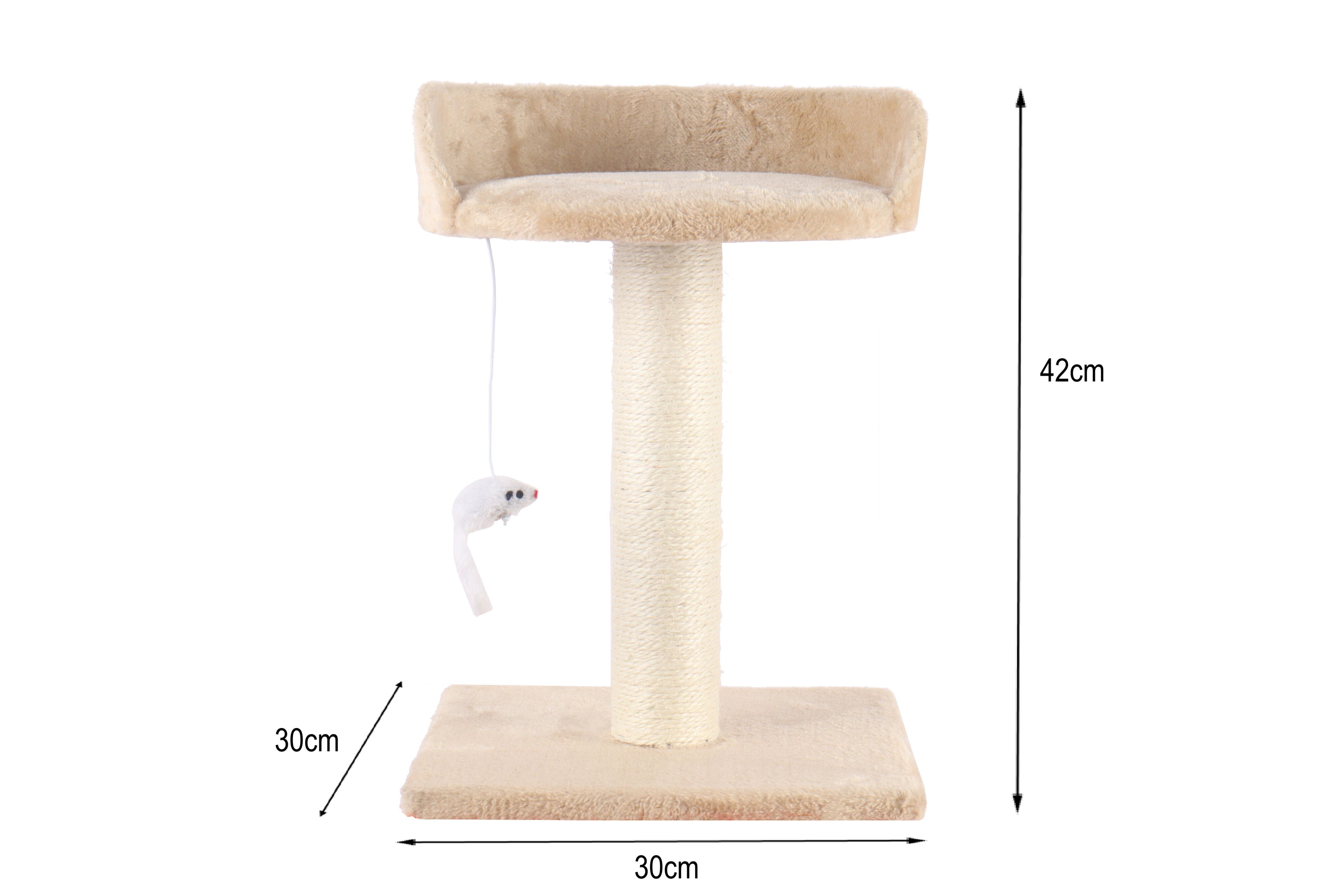 Leeby - Griffoir Tigrou pour Chats - Beige Image num&eacute;ro 3