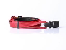 Goleygo - Laisse Plate Réglable Rouge pour Chien