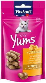 Vitakraft - Friandises Yums au Fromage pour Chat - 40g