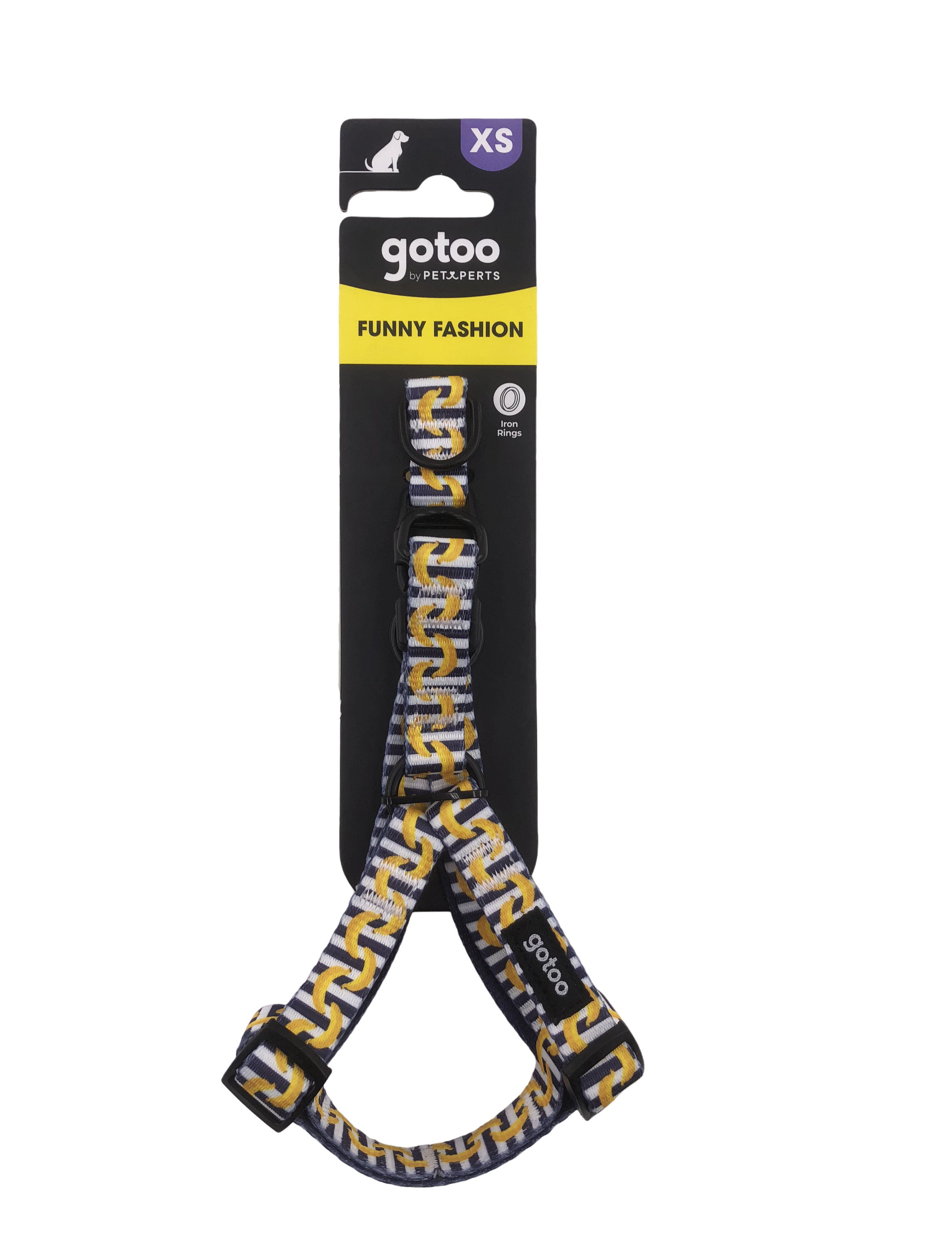 Gotoo - Harnais Banane Bleu pour Chien - M Image num&eacute;ro 5