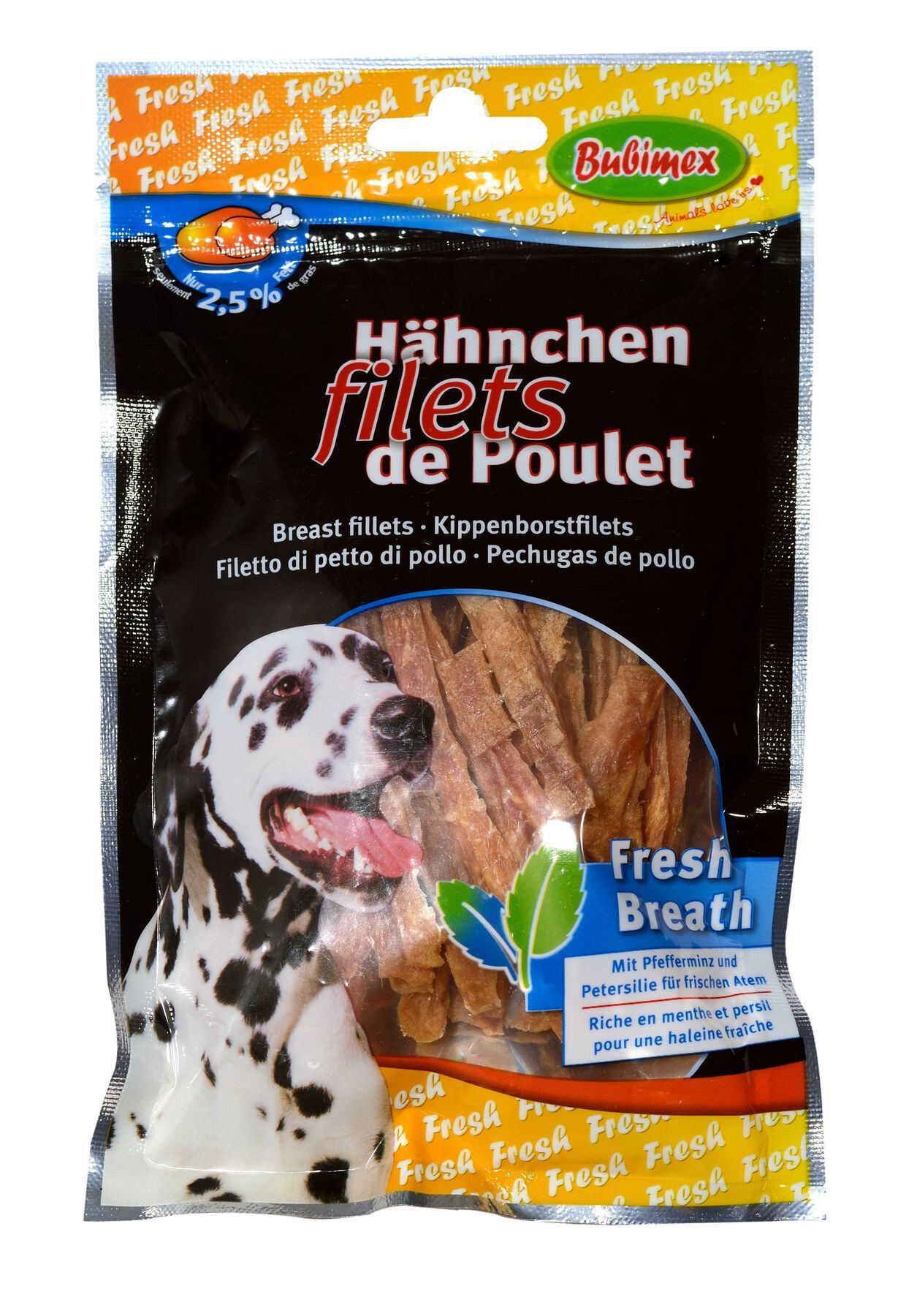 Bubimex - Friandises Filet de Poulet Fresh pour Chiens - 100g Image num&eacute;ro 1