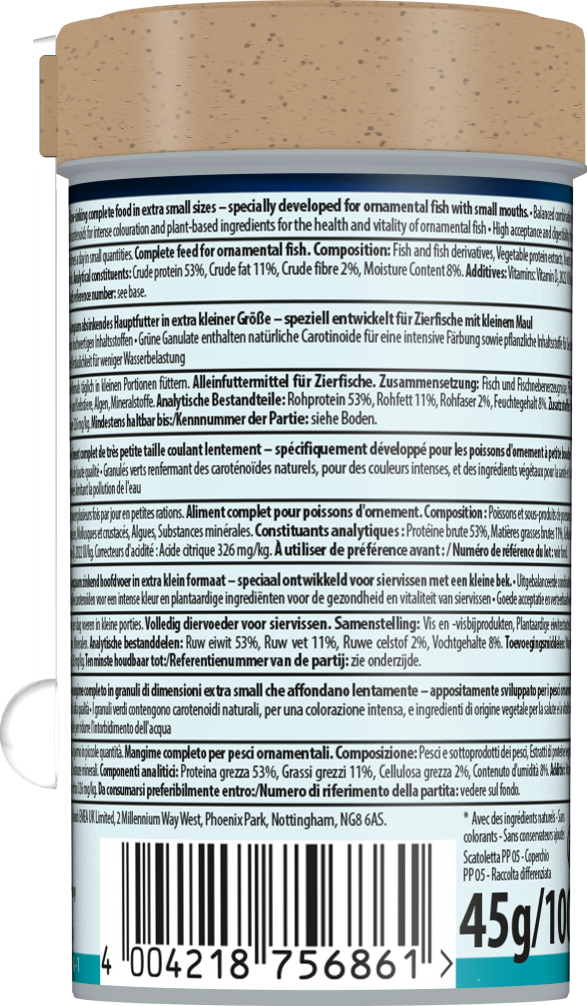 Tetra - Aliment Complet Micro Granules pour Poissons Tropicaux - 100ml Image num&eacute;ro 4