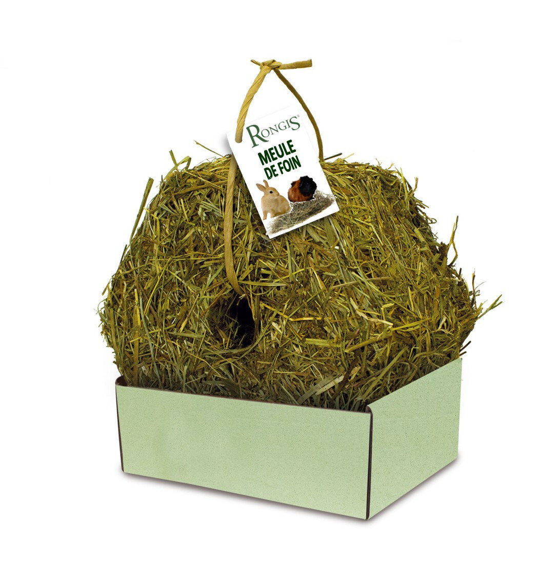 Rongis - Meule de Foin Nature pour Rongeurs - 400g Image num&eacute;ro 2