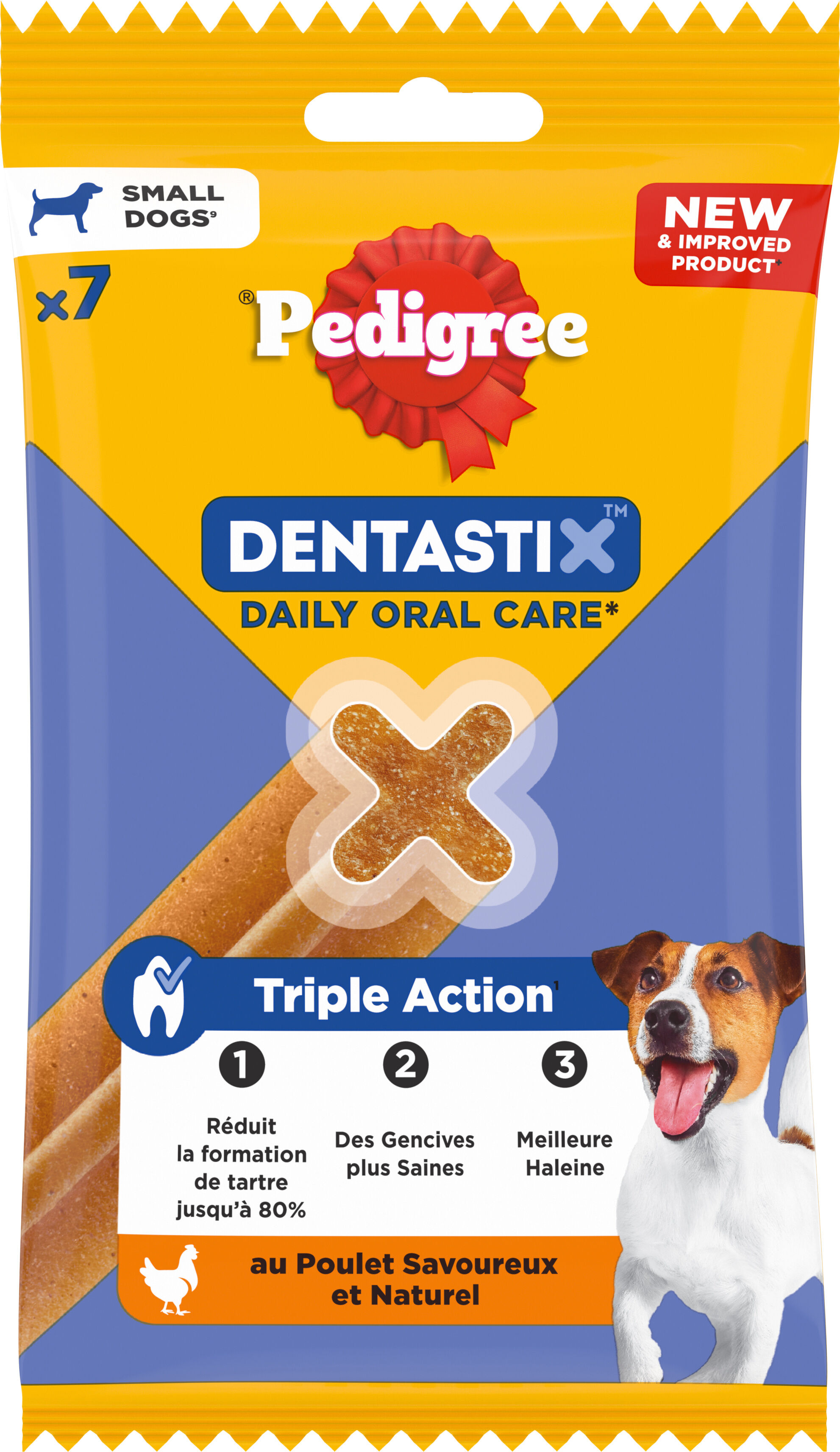 Pedigree - Friandises Dentastix pour Chien de Petite Taille - x7 Image num&eacute;ro 1