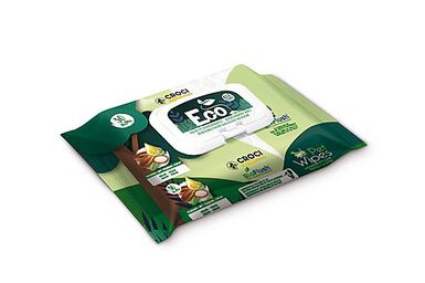 Croci - Lingettes 100% Biodégradable à la Vanille pour Chiens et Chats - x30