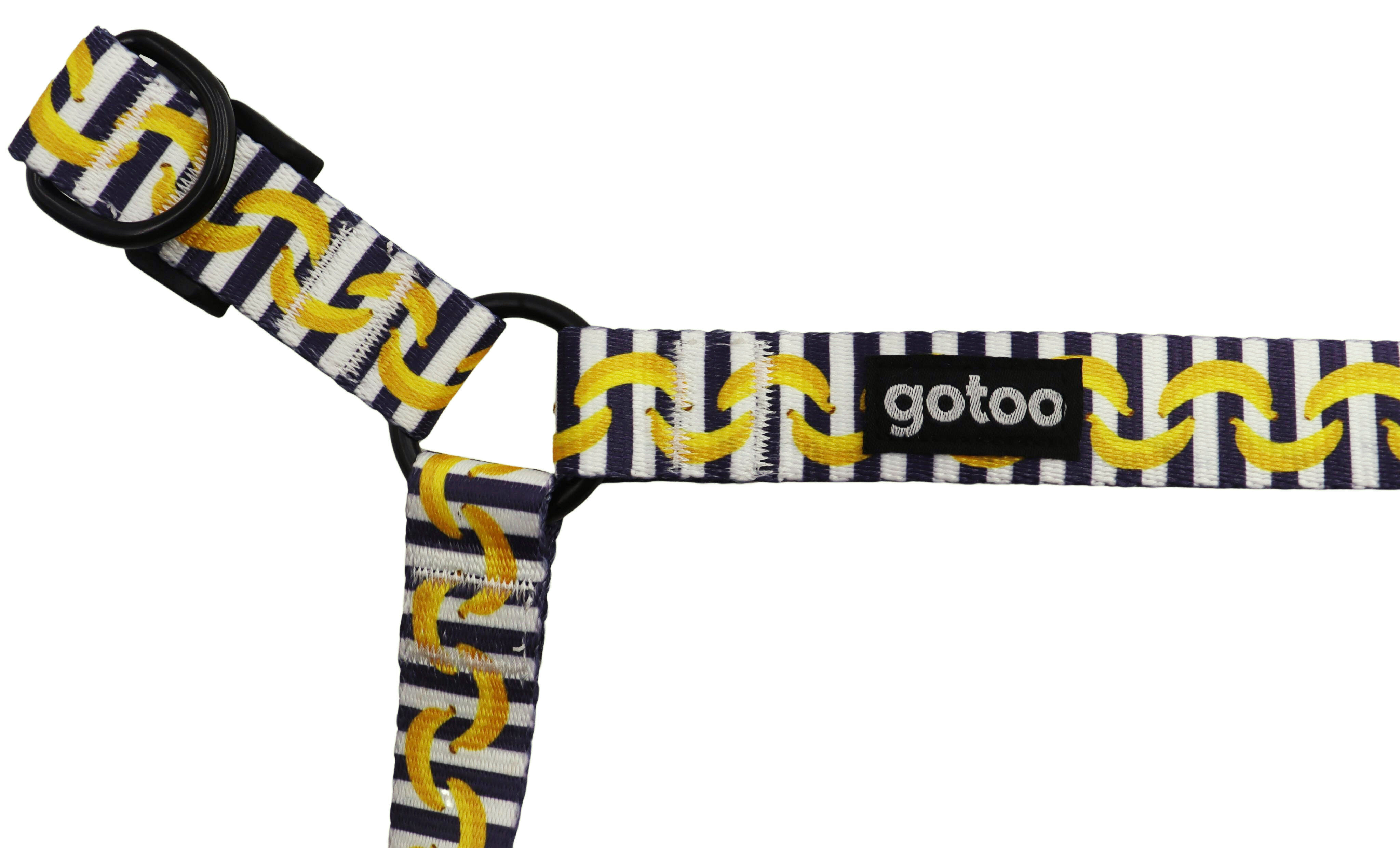 Gotoo - Harnais Banane Bleu pour Chien - M Image num&eacute;ro 4