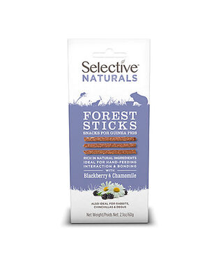 Supreme Science - Selective Naturals Forest Sticks pour Rongeurs - 60g