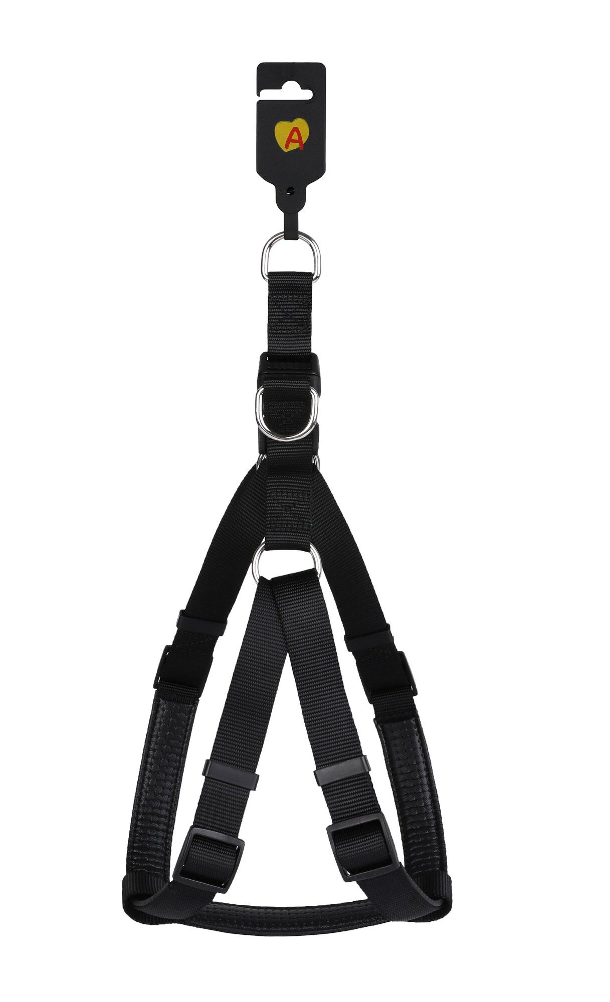 Animalis - Harnais Basic Confort Noir pour Chien - T4 40mm et 96/120cm Image num&eacute;ro 1