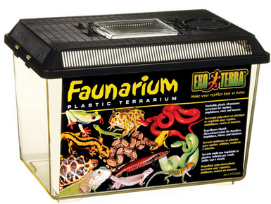 Exo Terra - Faunarium Transport M pour Reptiles - 30x19,5x19,5cm