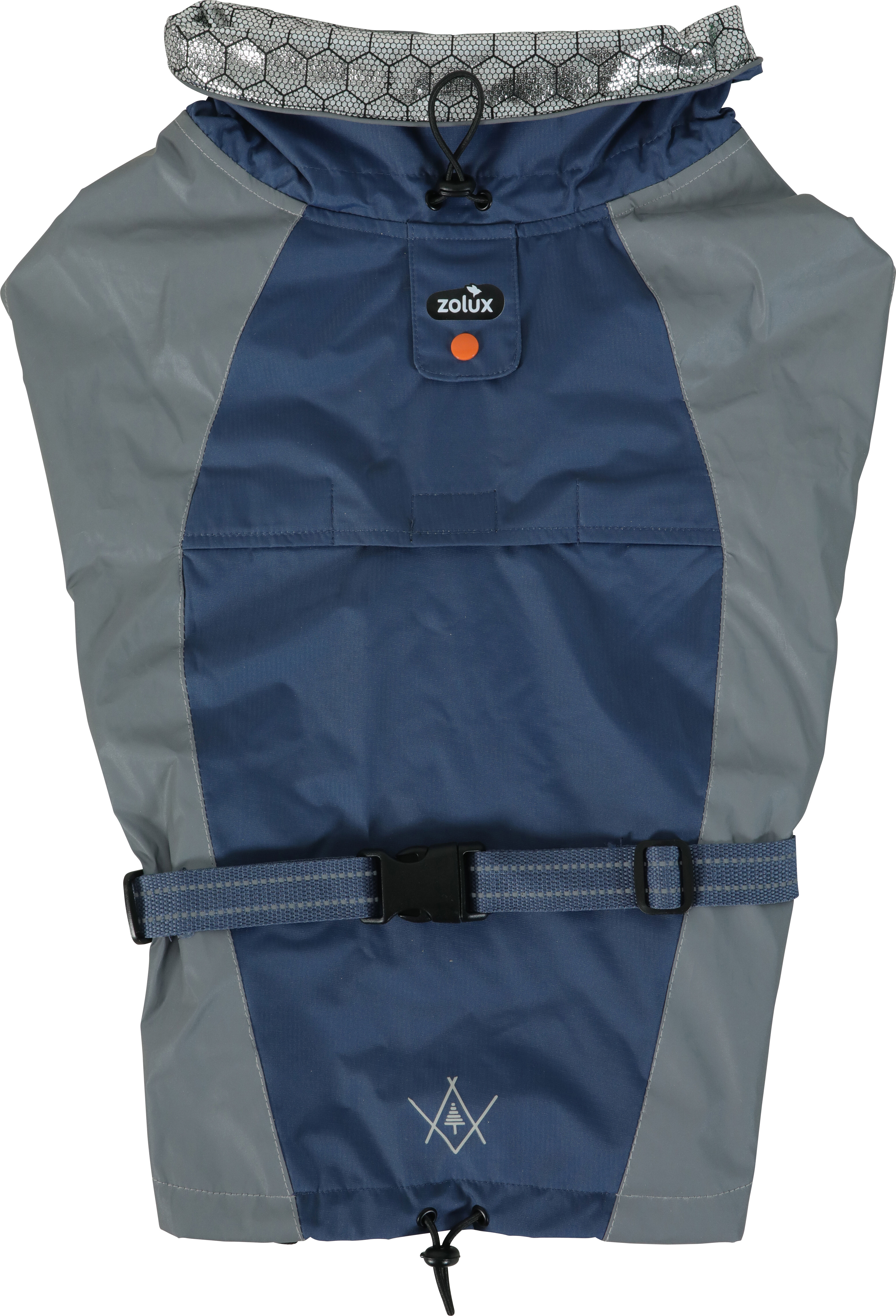 Zolux - Veste Technique Bivouak Bleu pour Chiens - 60cm Image num&eacute;ro 1