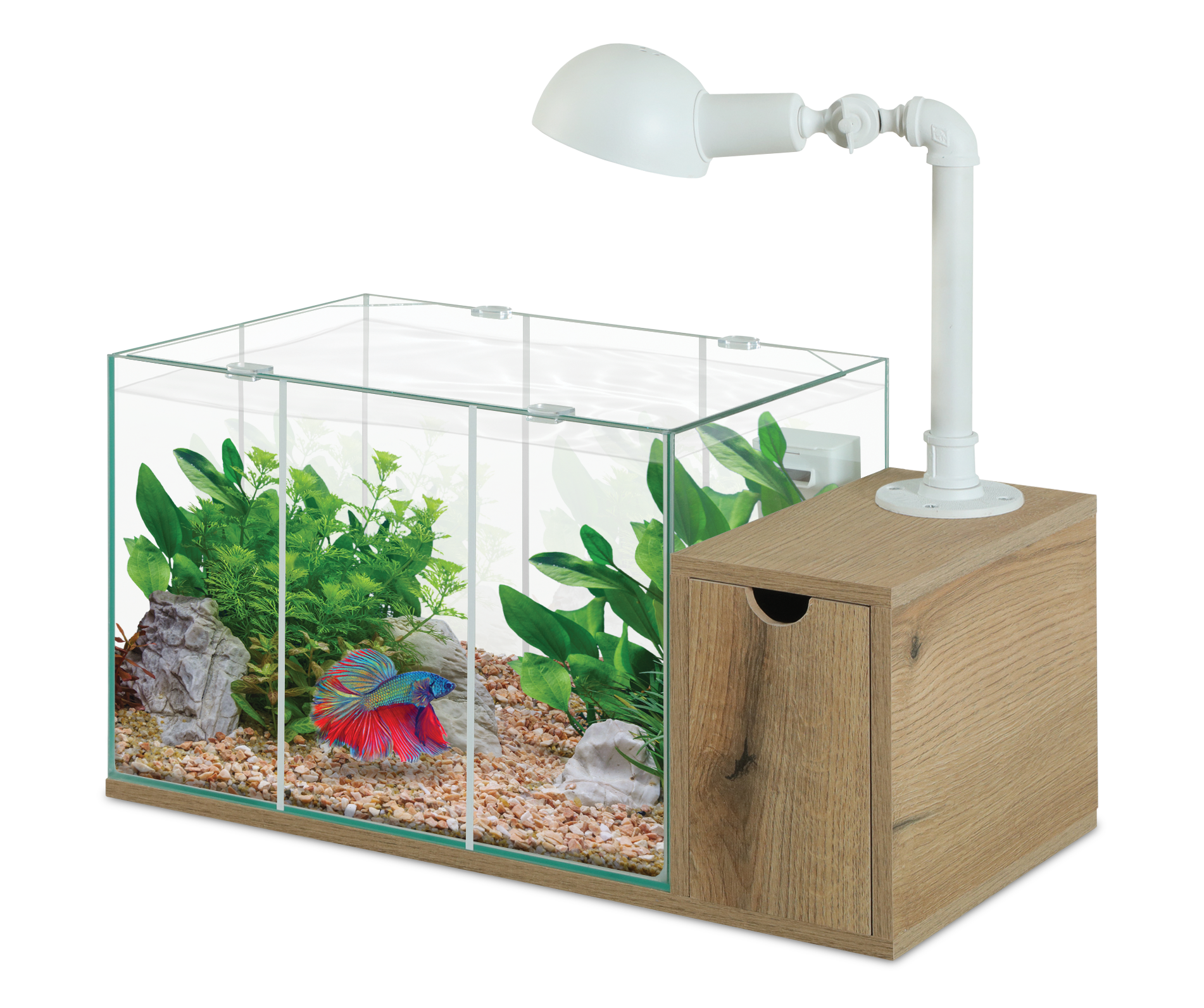 Zolux - Aquarium Canopy 30L - Blanc Image num&eacute;ro 2