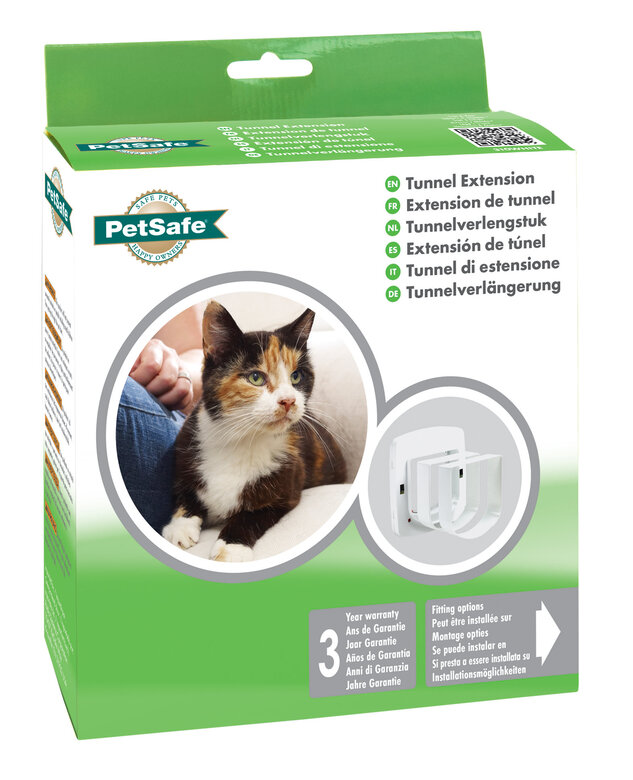 PetSafe - Tunnel Extension Porte Luxe 400 pour Chats - Blanc Image numéro 1 PetSafe - Tunnel Extension Porte Luxe 400 pour Chats - Blanc Image numéro 1