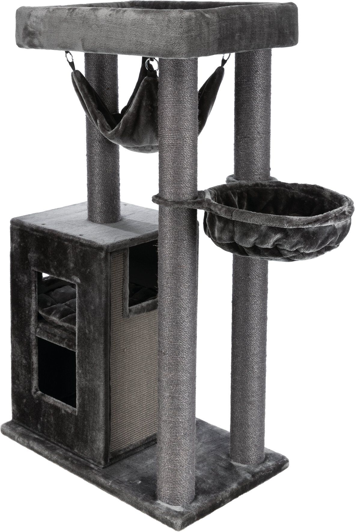 Trixie - Arbre &agrave; Chat XXL Amadeus Anthracite pour Chat - 163cm Image num&eacute;ro 11