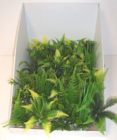 Décoration Plante en Plastique Récif Vert - PM