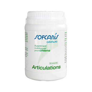 Sofcanis - Comprimés Supplément Nutritionnel Articulations pour Chiens - x60