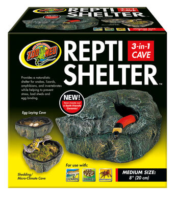 Zoomed - Grotte Repti Shelter pour Reptiles