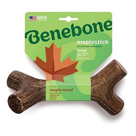 Benebone - Jouet Os à Mâcher Maplesticks Bois