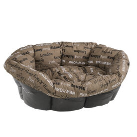 Ferplast - Coussin en Tissu Siesta pour Corbeille Deluxe - Marron
