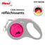 Flexi - Laisse Enrouleur Neon Sangle Rose - S/5m Indicateur image numéro 7