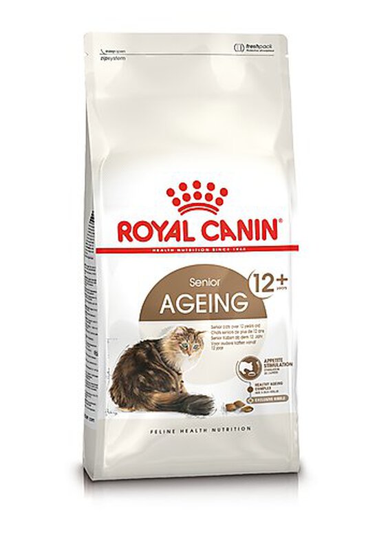 Royal Canin - Croquettes Ageing +12 pour Chat Senior - 4Kg image number null