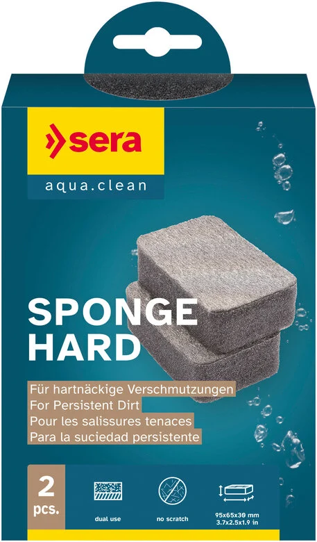 Sera - Eponge de nettoyage Sponge Hard Image numéro 1 Sera - Eponge de nettoyage Sponge Hard Image numéro 1