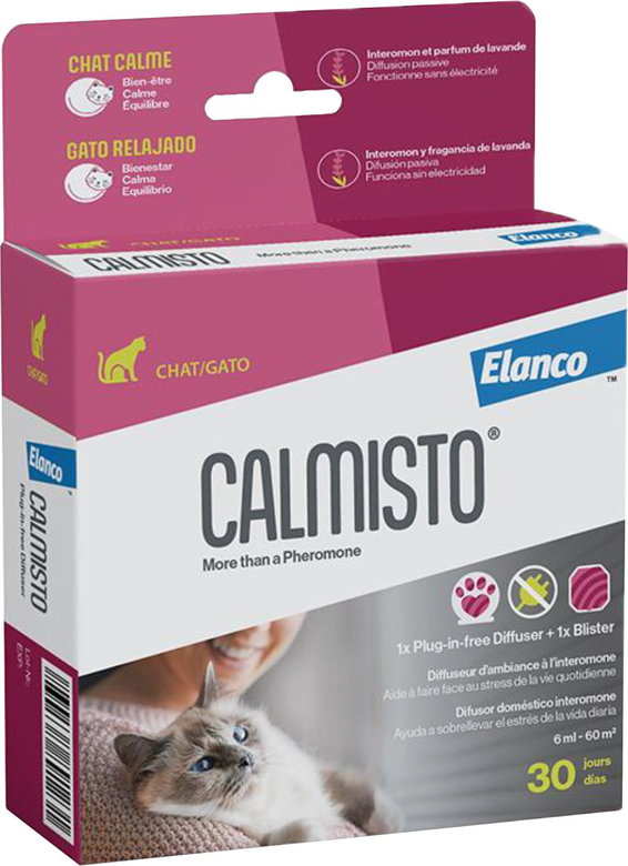 Calmisto - Diffuseur Anti-Stress Kit Complet pour Chats - 6ml Image numéro 1 Calmisto - Diffuseur Anti-Stress Kit Complet pour Chats - 6ml Image numéro 1