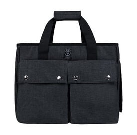Wouapy - Sac Baroudeur Noir pour Chiens - 40x21x30cm