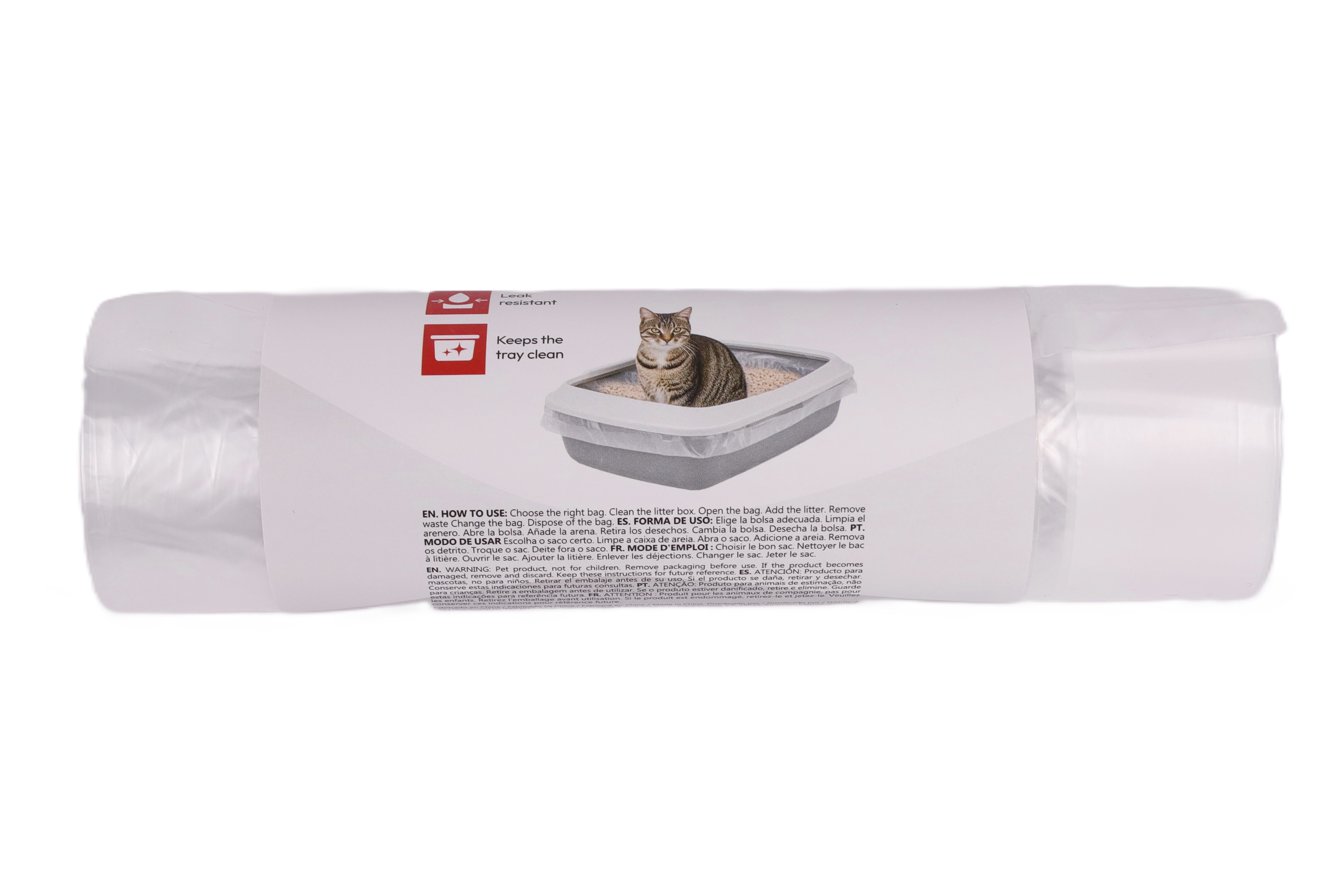 TKPET - Lot de Sac &agrave; Liti&egrave;re pour Chats - x12 Image num&eacute;ro 2