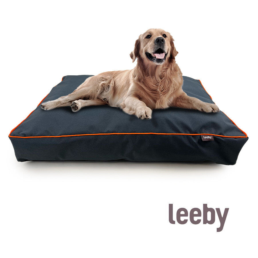 Leeby Coussin Impermeable Gris pour Chiens Animalis