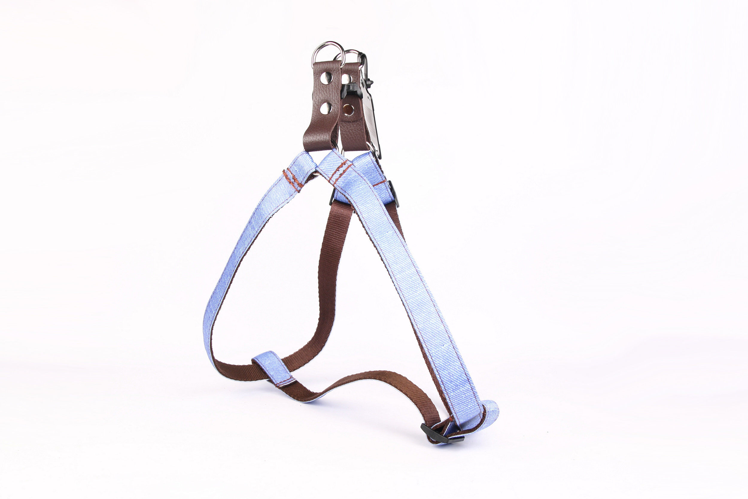 Yogipet - Harnais Baudrier JEANS pour Chien - T3 25mm et 70/90cm Image num&eacute;ro 2