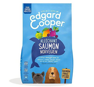 Edgard & Cooper - Croquettes au Saumon pour Chien - 7Kg