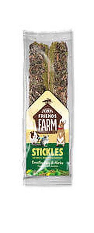 Tiny Friends Farm - Biscuits aux Herbes et Fléole en Baguette pour Lapin - 80g image number null