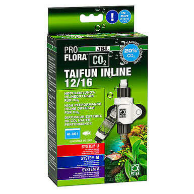 JBL - Diffuseur CO2 Proflora Taifun Inline 12/16 pour Aquarium