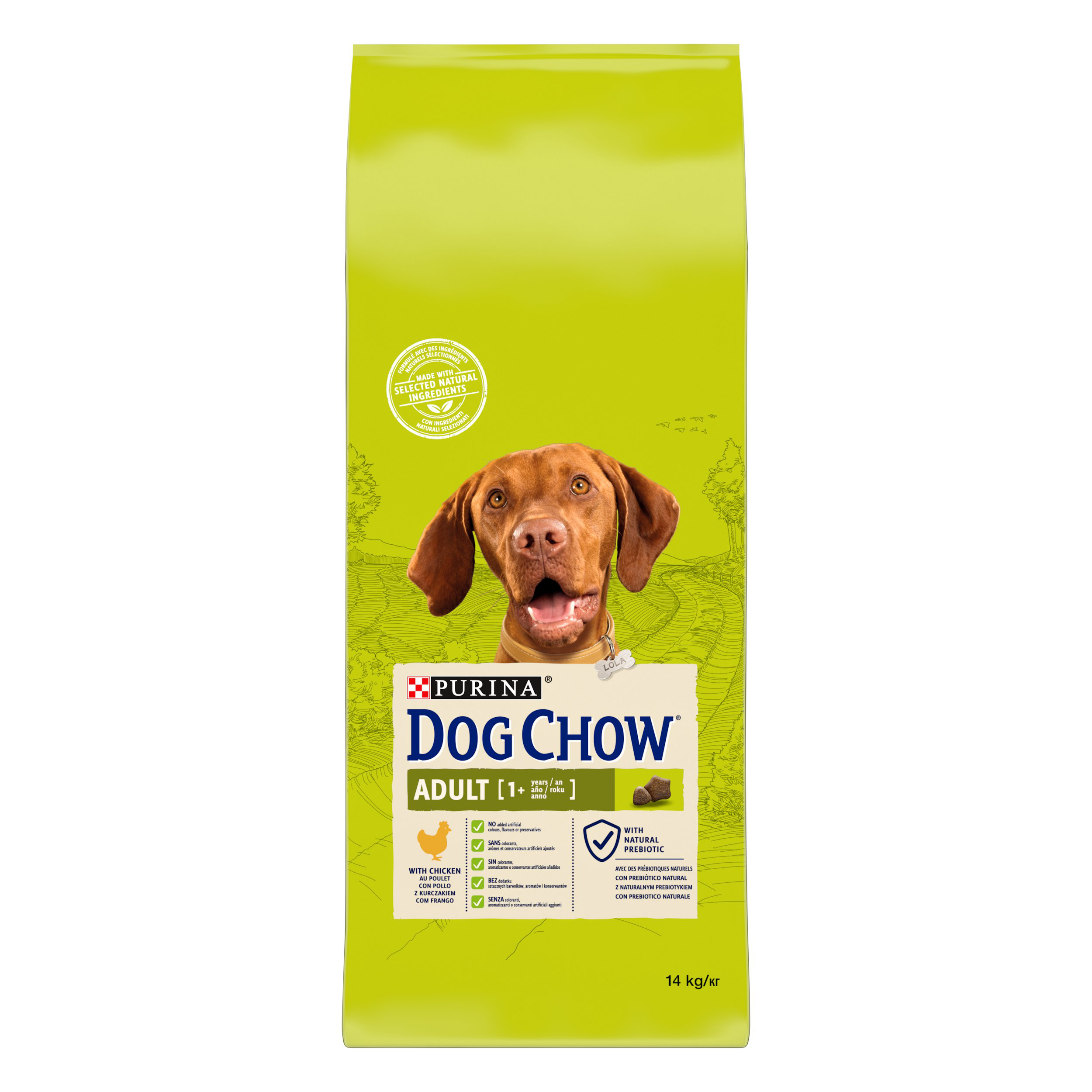 Dog Chow - Chien Adult avec du Poulet - 14 Kg Image num&eacute;ro 3