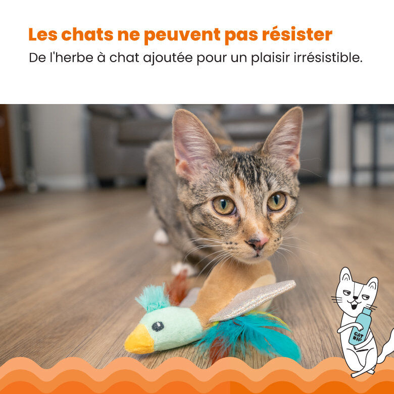 Outward Hound - Jouet Flapperz Duck pour Chats - 19cm Image num&eacute;ro 5
