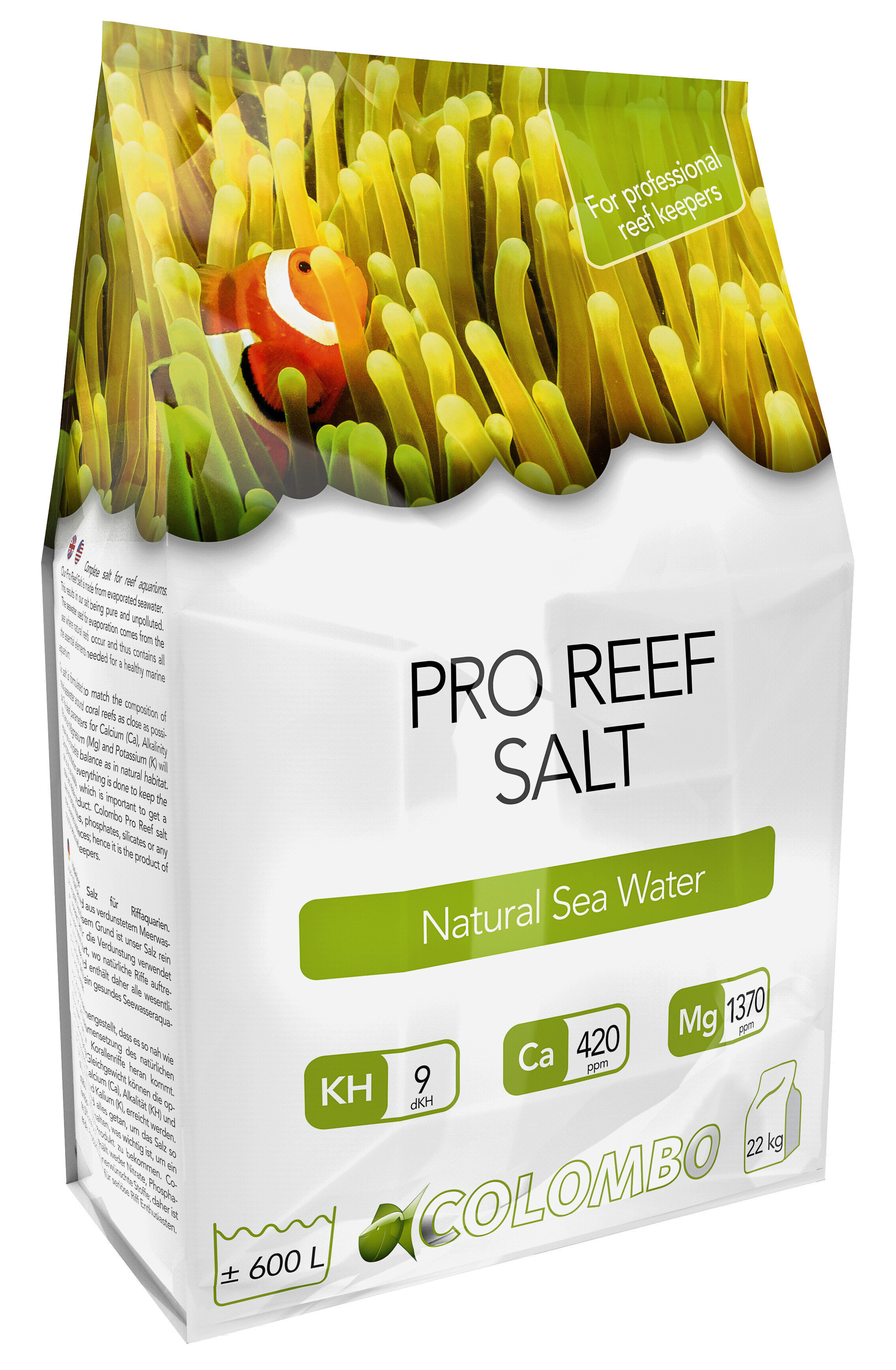 Colombo - Sel Pro Reef Salt Natural Sea Water - 22Kg Image num&eacute;ro 2