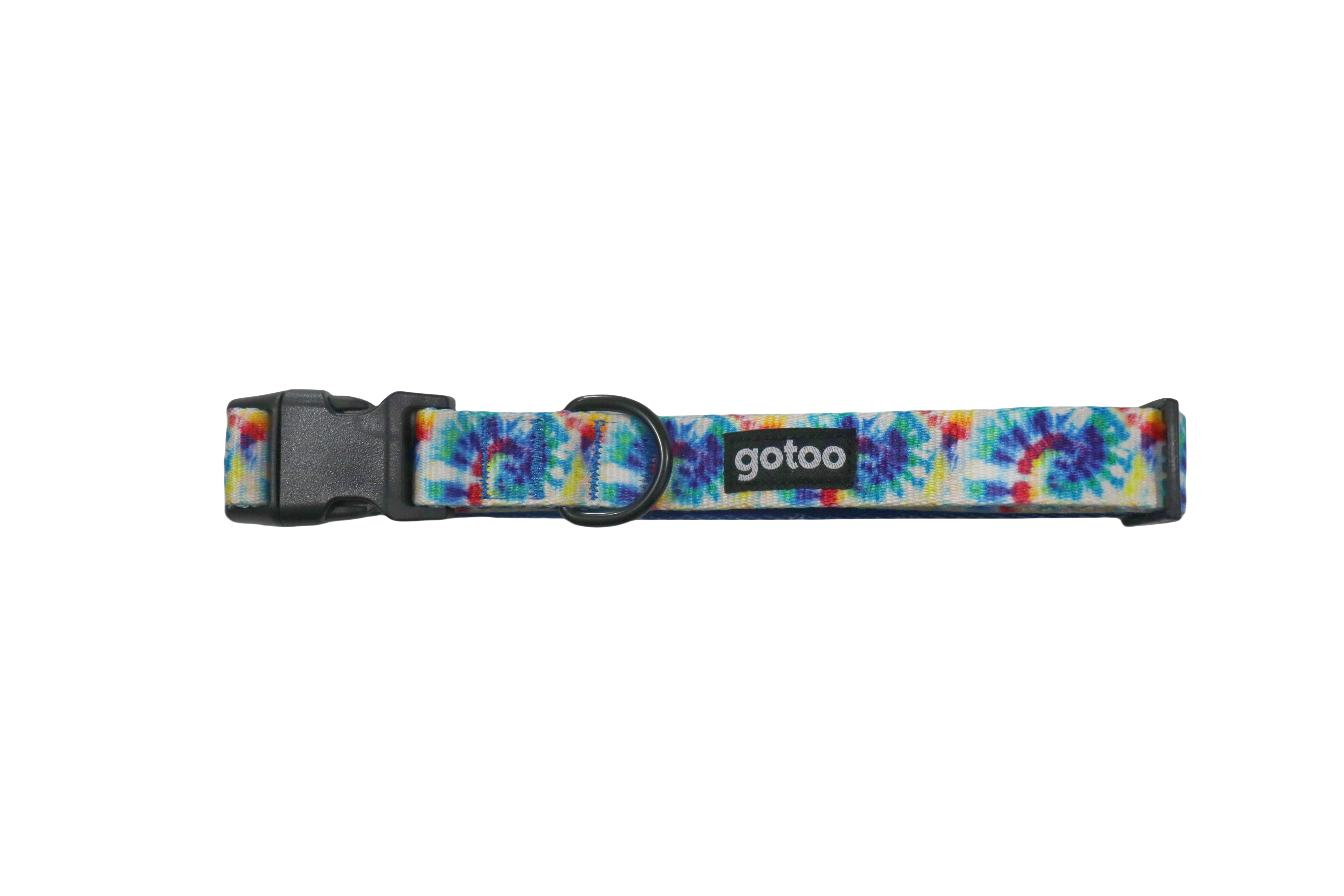 Gotoo - Collier &agrave; Motif Bleu pour Chien - XL Image num&eacute;ro 1