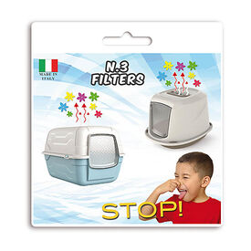 Animalis - Filtres Galaxy Maison de Toilette pour Chat - x3