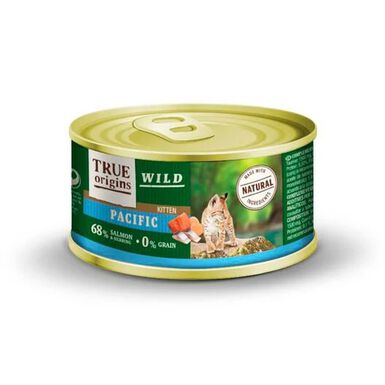 True Origins Wild - Pâtée au Saumon pour Chatons - 100G