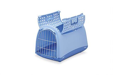 Imac - Transport Linus Cabrio pour Chien et Chat - Bleu