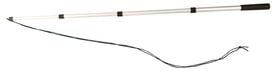 Kerbl - Jouet Canne à pêche alu, noir pour chats - 47/130cm